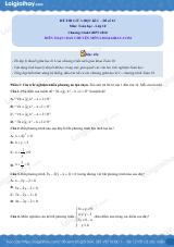 Đề thi giữa kì 1 Toán 10 - Đề số 12